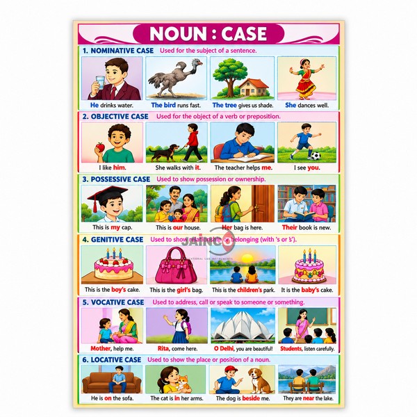 Noun Case Chart